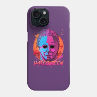 Halloween Retro 80's Shirt Phone Case