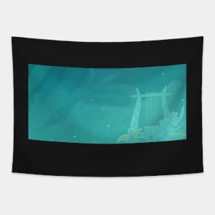 Genshin Impact Venti: Azure Sky Namecard Tapestry