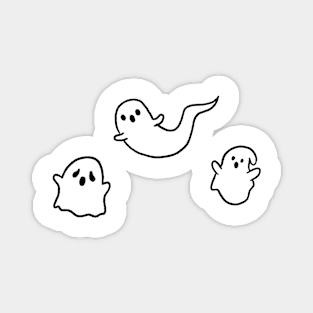 halloween ghost guys Magnet