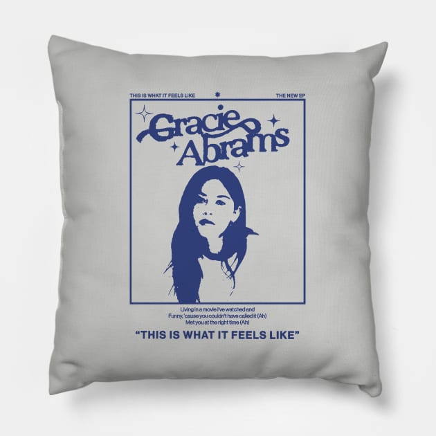 Gracie Abrams Lullaby Pillow by RianSanto