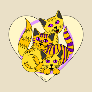 Three Intersex Kitties T-Shirt