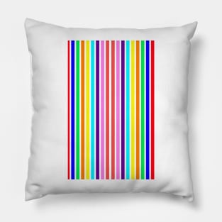 many colorful stripe pattern cell phone case Pillow