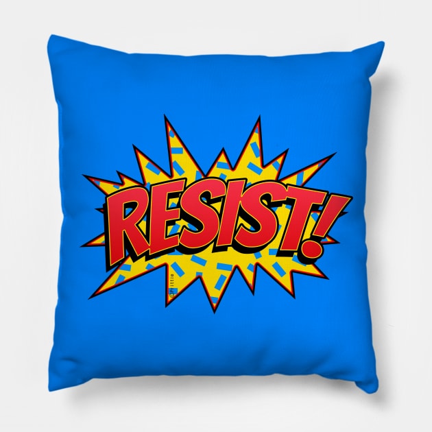 Resist Pillow by SeattleDesignCompany