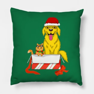 Christmas pets Pillow