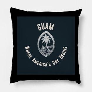 Guam America's Day Pillow