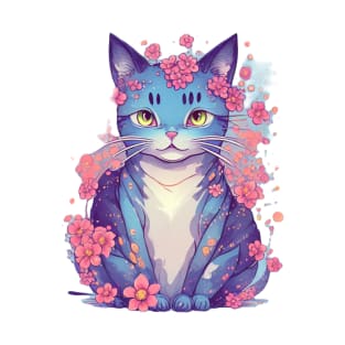 Flower Cat T-Shirt