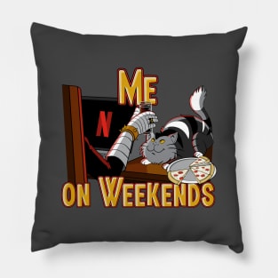 Me on Weekends Pillow