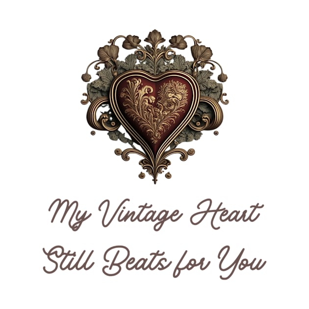 Vintage Heart by Feneli Creatives