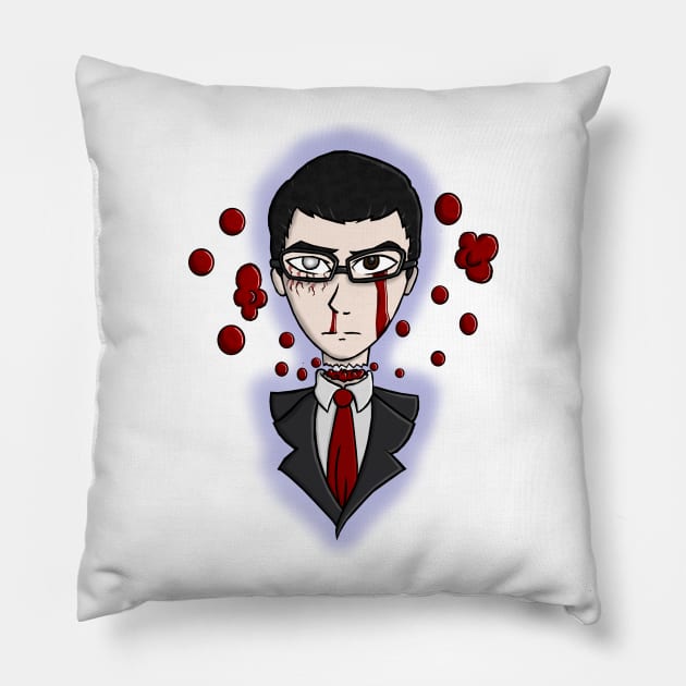 Joseph Oda Pillow by Dante6499