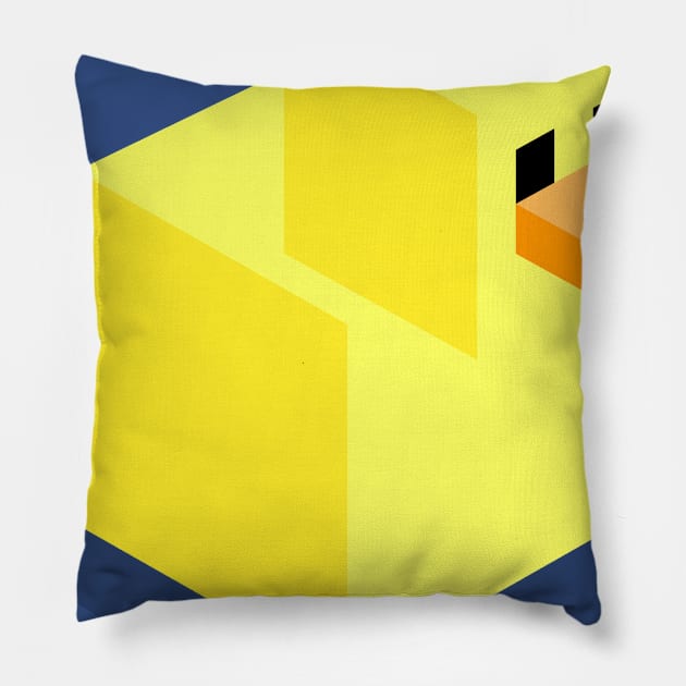 Duck in 3D Pillow by jurgen