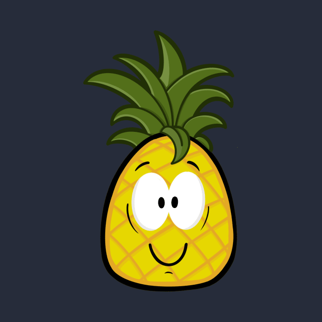 Smiling Pineapple by CraftyNinja