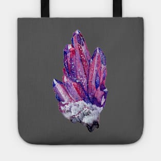 single watercolor crystal Tote