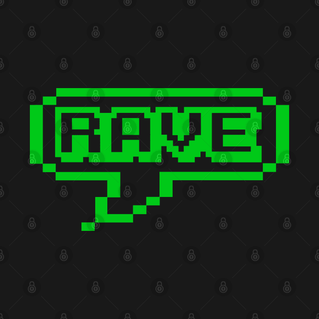 RAVE MUSIC LOVERS - collector green fluo edition by BACK TO THE 90´S