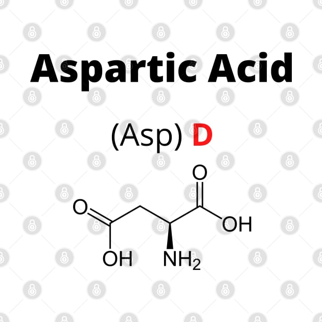 Amino acid Aspartic acid by RedPOD