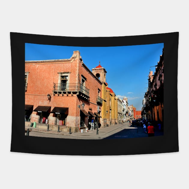 Rue de Queretaro, Mexique Tapestry by franck380