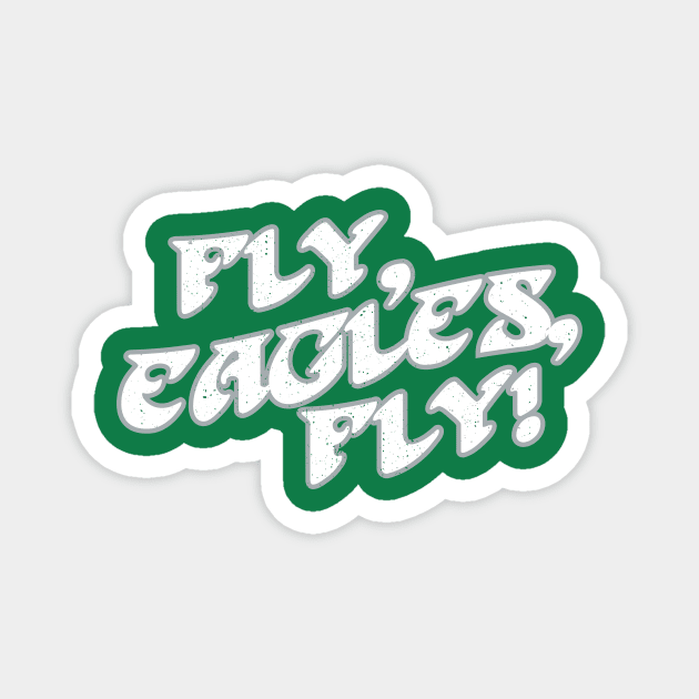 Fly, Eagles, Fly! Magnet by Merlino Creative