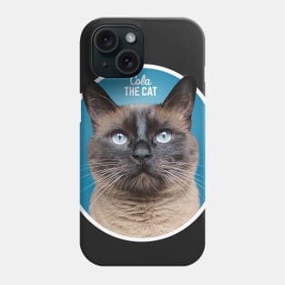 Cola the cat - Oval Phone Case