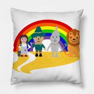 Pride Oz Rainbow Pillow