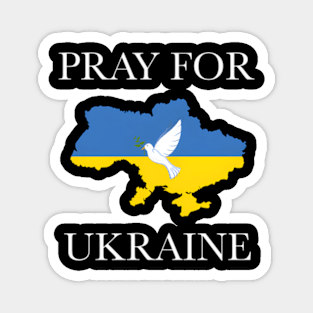 Pray For Ukraine Magnet