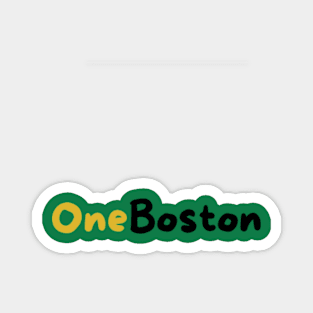 #BostonStrong OneBostonDay Magnet