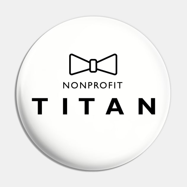 Nonprofit Titan - Bowtie Pin by indyindc