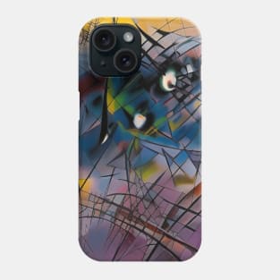 Abstract lines and shapes Phone Case