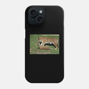 Tiger Cub and Mom Phone Case