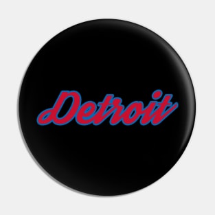 Detroit Streetwear Pin