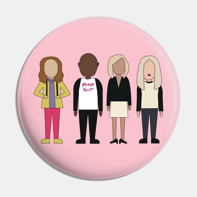 Unbreakable Kimmy Schmidt Pin by BasicBeach