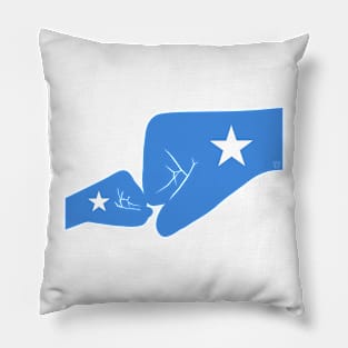 Somalia Baby Fist Bump Patriot Flag Series Pillow