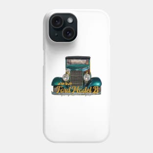 1932 Ford Model B Woody Station Wagon Phone Case