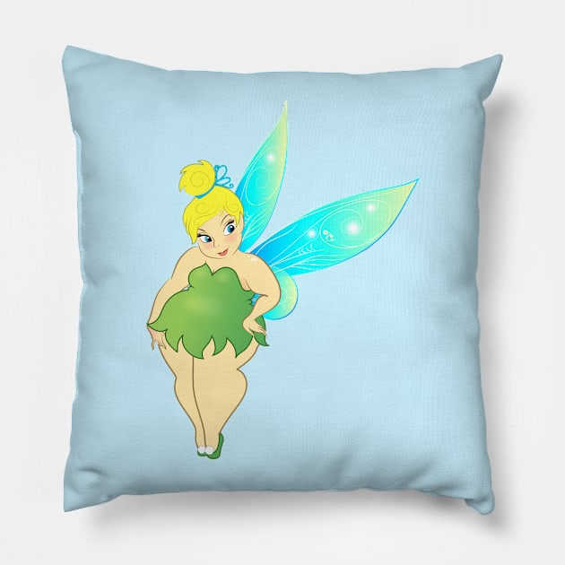 PixieDreams II Pillow by Toni Tees