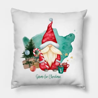 Gnome For Christmas Pillow