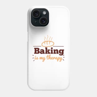 Baking Is My Therapy, Gift For Father, Gift For Fathers, Gift For Dad, Gift For Daddy Phone Case