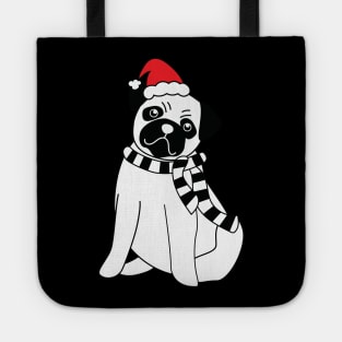 Christmas Pug Tote