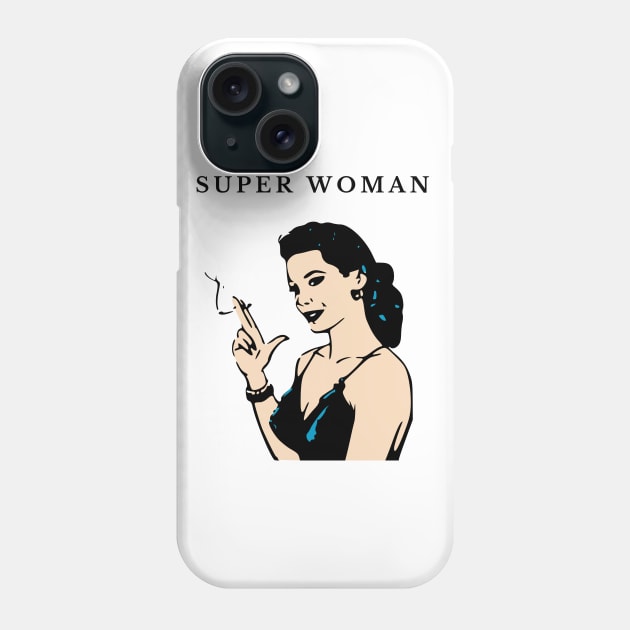 Super woman Phone Case by KOTB