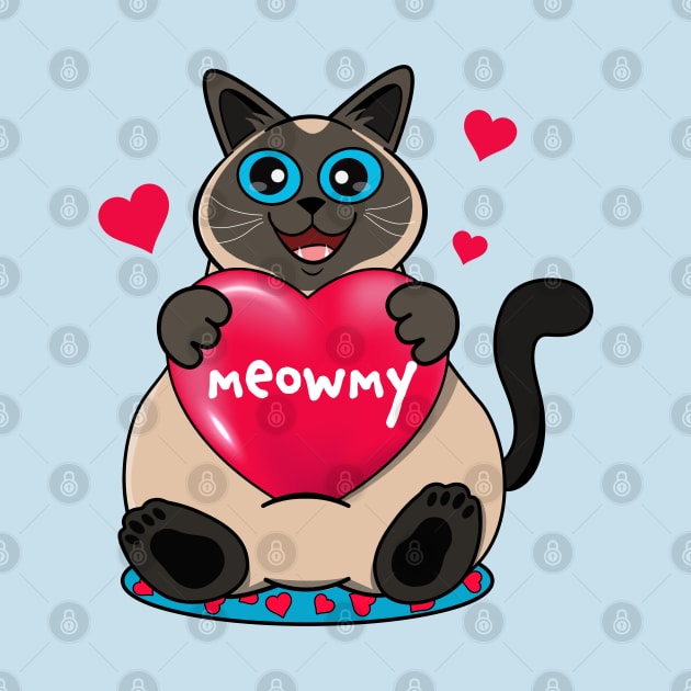 Meowmy's Heart by leBoosh-Designs