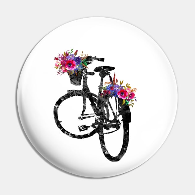 Bicycle Pin by erzebeth