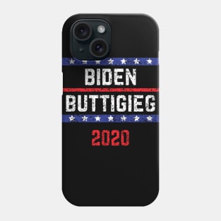 Joe Biden 2020 and Pete Buttigieg on the One Ticket. Biden Buttigieg 2020 Vintage Distressed Phone Case