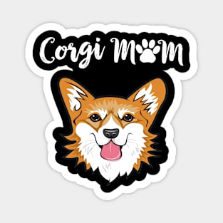 Corgi Mom (248) Magnet