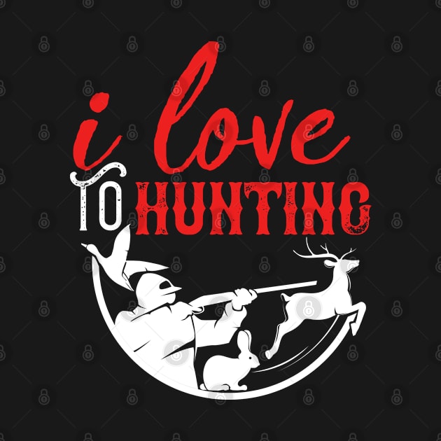 I love  to hunting by graphicganga