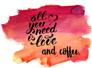 All You Need Is Love and Coffee Magnet