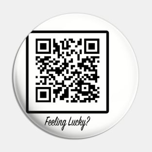 QR Code Rickroll Pin