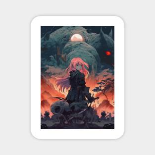 Dark Fantasy Anime Magnet