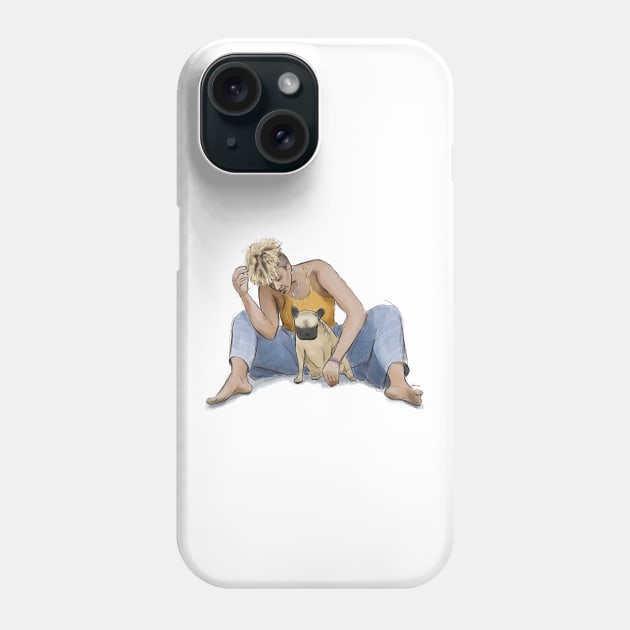 Emmy Raver-Lampman // Allison Hargreeves Phone Case by brainbag