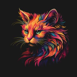 Neon Kitty #10 T-Shirt