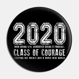 2020 Class of Courage - White Pin