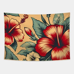 Hibiscus Tapestry