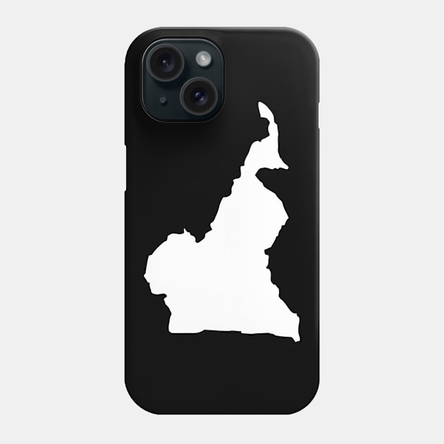 Cameroon map Phone Case by Designzz