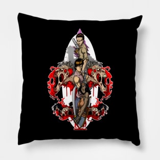 Walking Dead Fleur De Lis Pillow